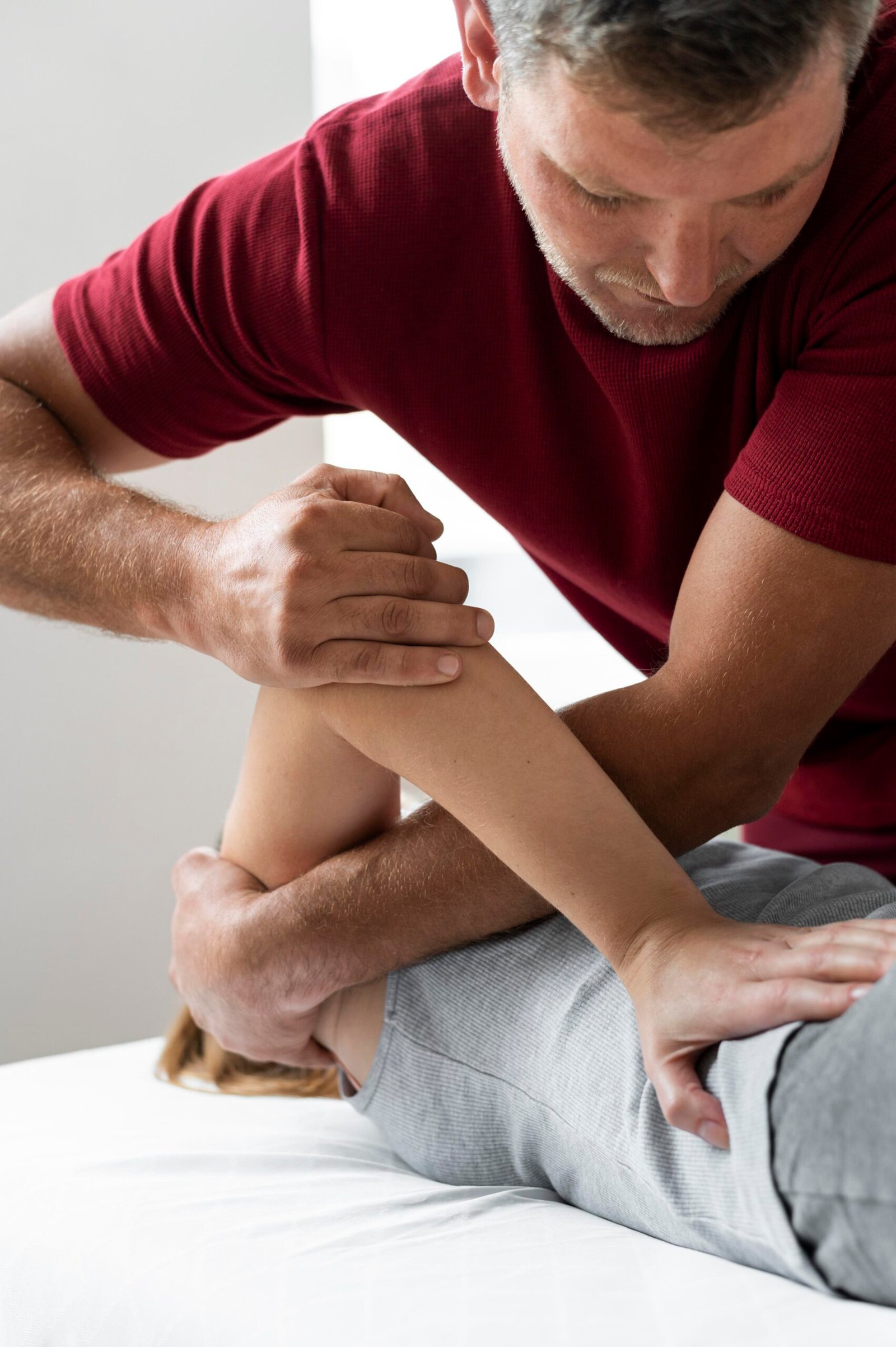 Full Body Reset 3 a man massaging a woman's back sports massage