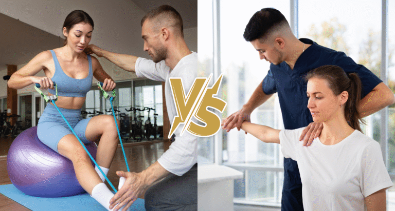 Physiotherapist vs Sports therapist