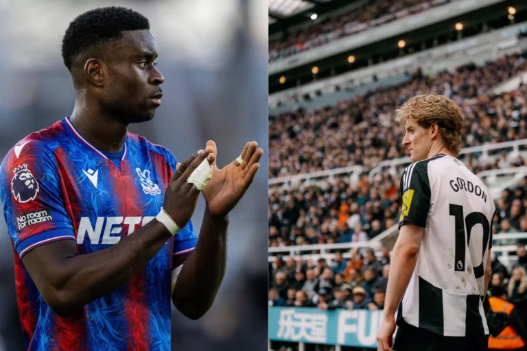 Marc Guehi & Anthony Gordon injury