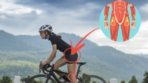 Sports massage in Manchester for cyclist tight hips and IT band pain