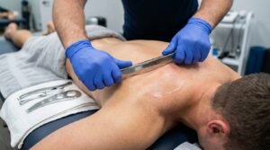IASTM treatment for muscle tension